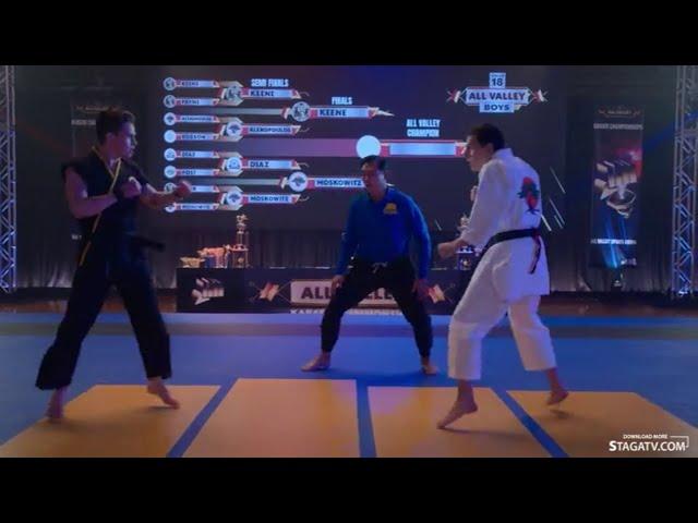 |Cobra Kai Season 4| Robby vs Hawk Final Fight Part 1 [HD]