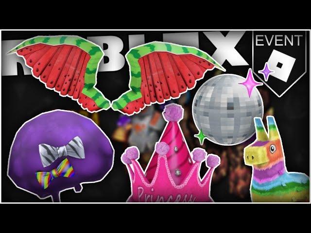 [EVENT] HOW TO GET ALL OF THE PRIZES IN THE PIZZA PARTY EVENT 2019 [ROBLOX]