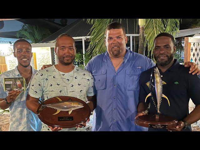 We won 1st place Tuna in our class at the 2022 Cayman Islands International Fishing Tournament