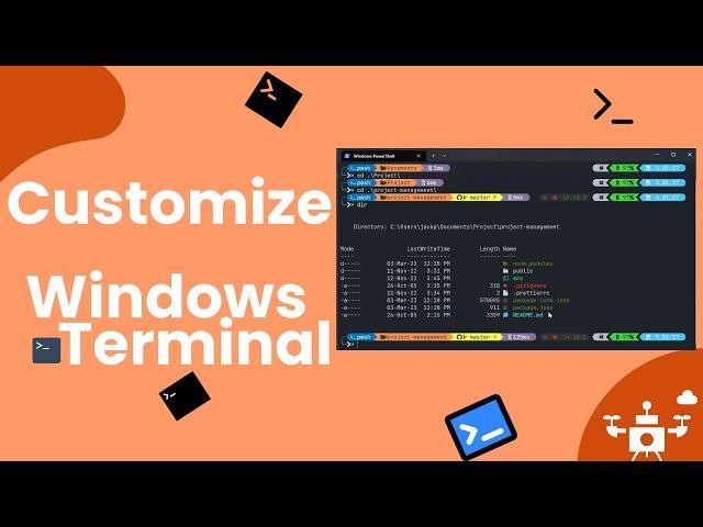 Customize Windows Terminal and VS Code Terminal