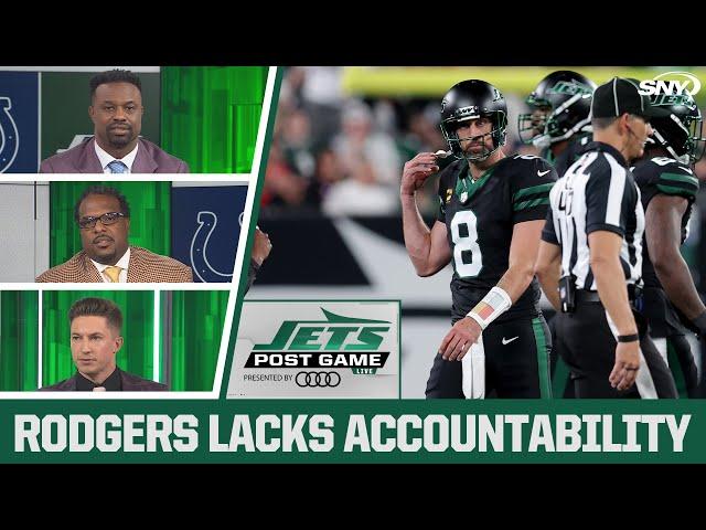 Bart Scott, Willie Colon on Aaron Rodgers' lack of accountability | Jets Post Game Live | SNY