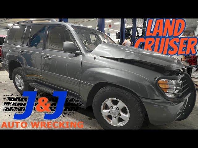 1999 Toyota Land Cruiser Part Out: J & J Auto Wrecking Test Video Stock # RXTY308