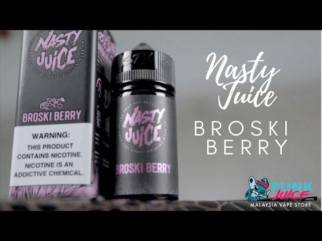 Nasty Juice (Berries) Broski Berry e juice review [ ANISEED in an e juice tastes amazing! ]