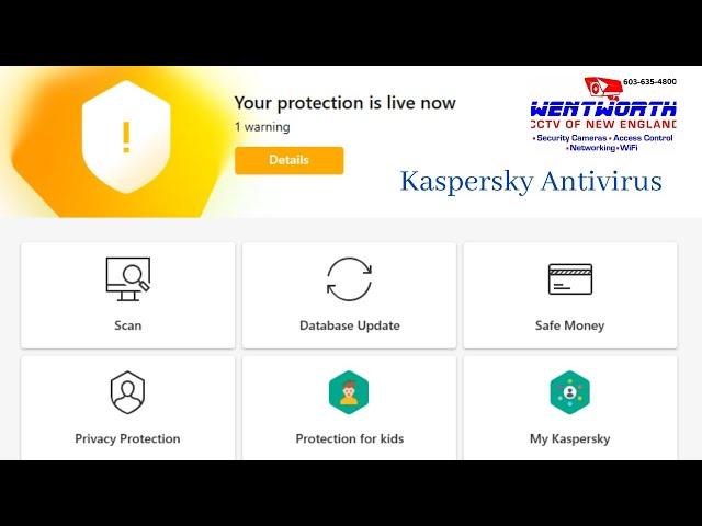 Kaspersky Antivirus Software and Eicar Testing your PC for Malware