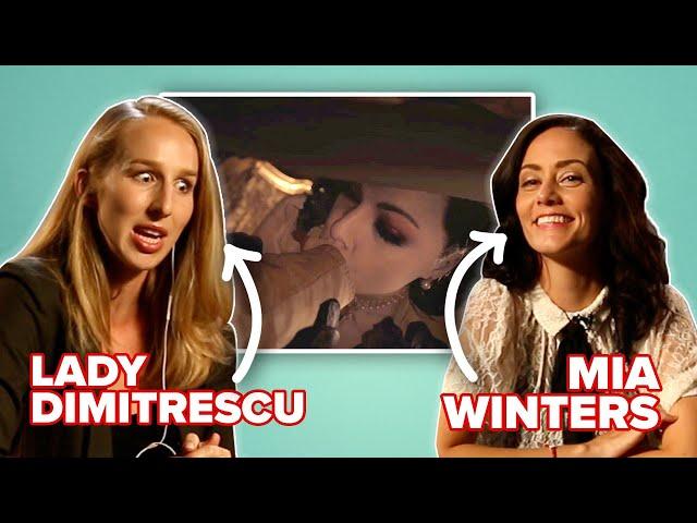 Lady Dimitrescu And Mia Winters Break Down Resident Evil Scenes