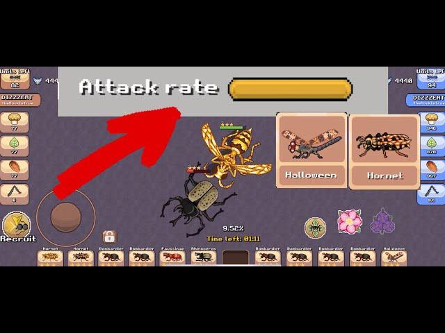 How to make flying creatures attack faster | pocket ants |