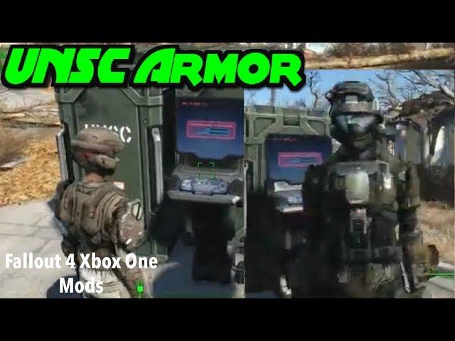 UNSC Armor Fallout 4 Xbox One Mods