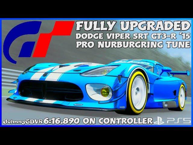 Gran Turismo 7 - Dodge Viper SRT GT3-R '15 Pro Tune | Nurburgring Setup | GT7 Update 1.55 Physics |