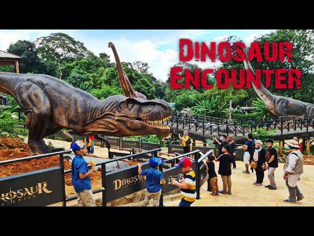 Dinosaur Encounter | Zoo Melaka Tour - First Day Opening 25 Dec 2020