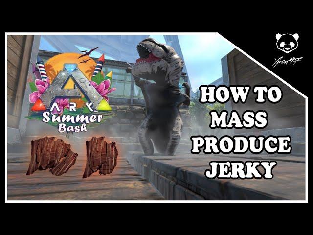 How To Mass Produce Jerky | ARK: Survival Evolved