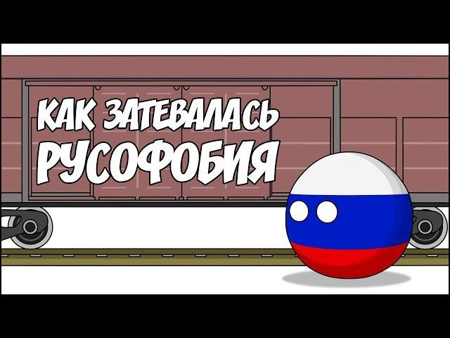 Как затевалась русофобия ( Countryballs )