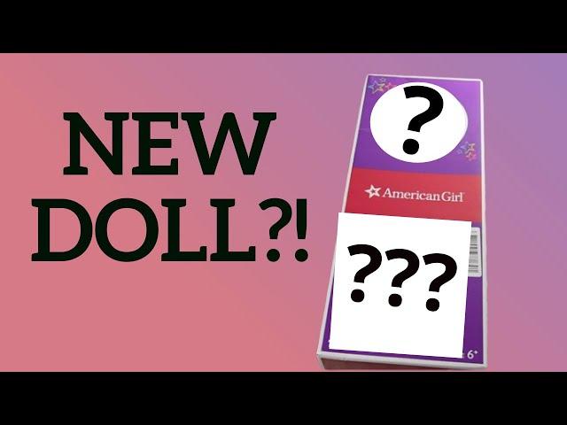 Unboxing My First BRAND NEW Amercian Girl Doll