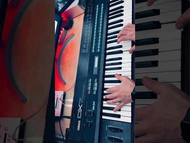 Michael Bolton - How Am I Supposed To Live Without You on a Yamaha DX7 #michaelbolton #dx7 #shorts