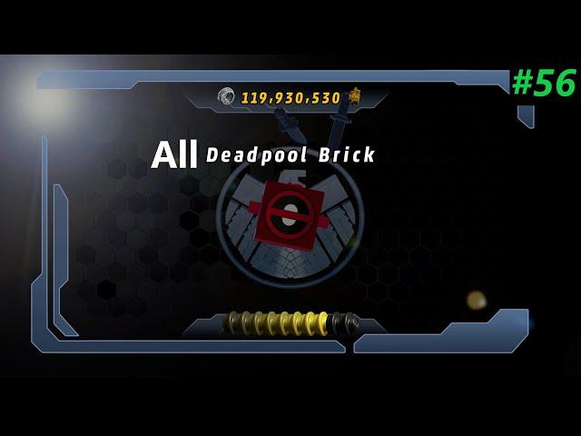 All Deadpool Bricks | LEGO MARVEL Super Heroes | 56