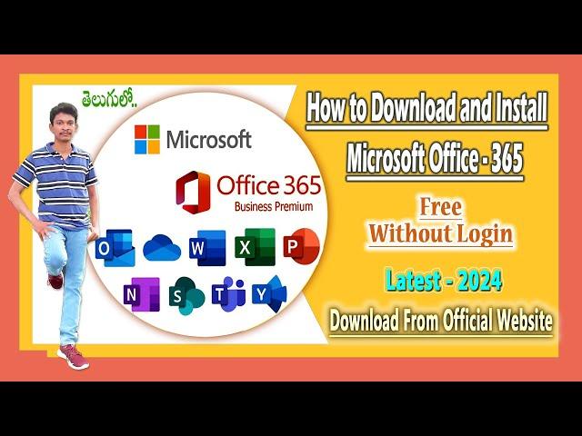 How to Download and Install Microsoft Office 365 Free Latest 2024