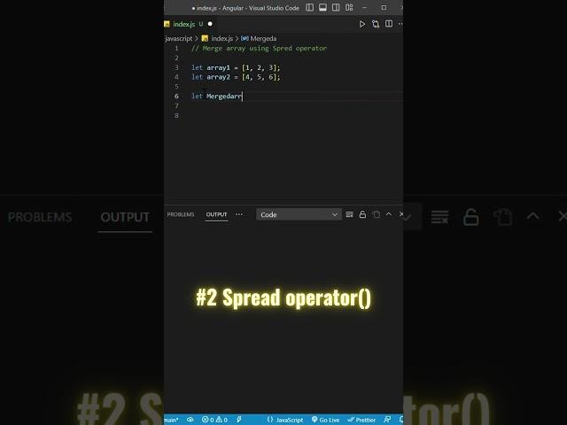 The Most Powerful JS Spread Operator Revealed!  #javascript #spread