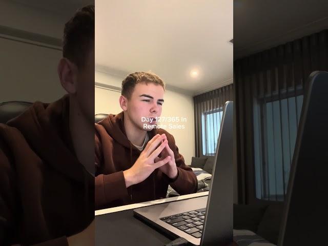 A day in the life doing remote sales and building a personal brand
