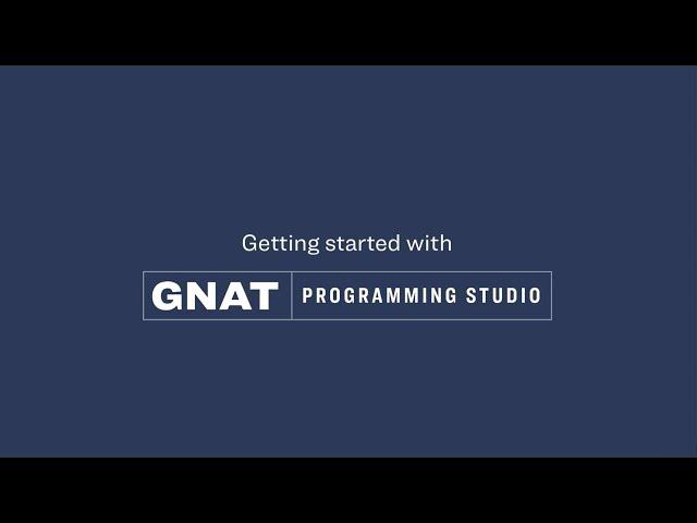 Getting started with GNAT Programming Studio