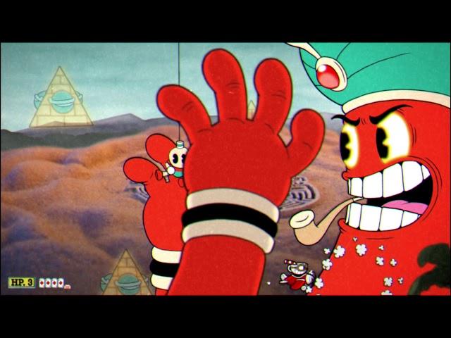 Cuphead - (Expert) - Djimmi The Great In Pyramid Peril (No Damage S-Rank)