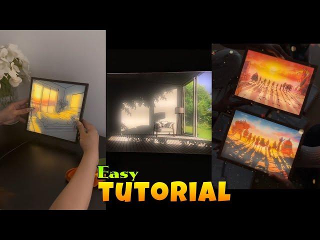 How To Make Light Painting | Light Painting tutorial #2024 #trending