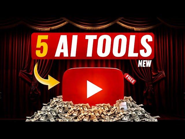 5 Free AI Tools with CRAZY Features 