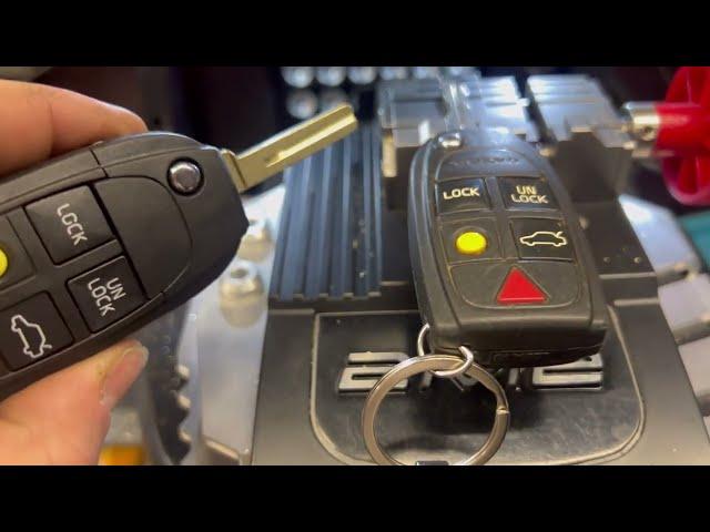  Изготавливаем новый ключ Для автомобиля VOLVO making New KEY