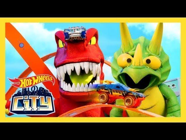 ДИНОЗАВР ПОБЕЖДЕН! | Hot Wheels City: 3 сезон | 9 серия | @HotWheelsRussia 3+