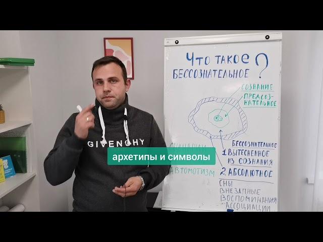 Что такое бессознательное? О том как устроена психика. И роль бессознательного.