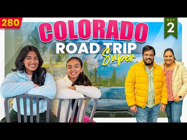 Day 2 COLORADO Road Trip Super | Reached Colorado Springs | VAAS Family