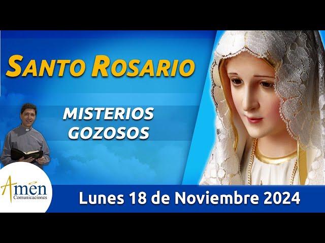 Santo Rosario de Hoy Lunes 18 Noviembre de 2024 l Amen Comunicaciones l Católica l María