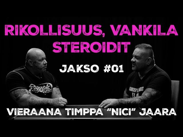XL Sami Podcast - Jakso 01 | Rikollisuus, vankila, steroidit | Vieraana Timppa “Nici” Jaara