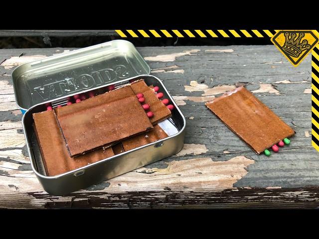 SUPER-MATCHES: The ULTIMATE DIY Firestarter (waterproof & windproof)