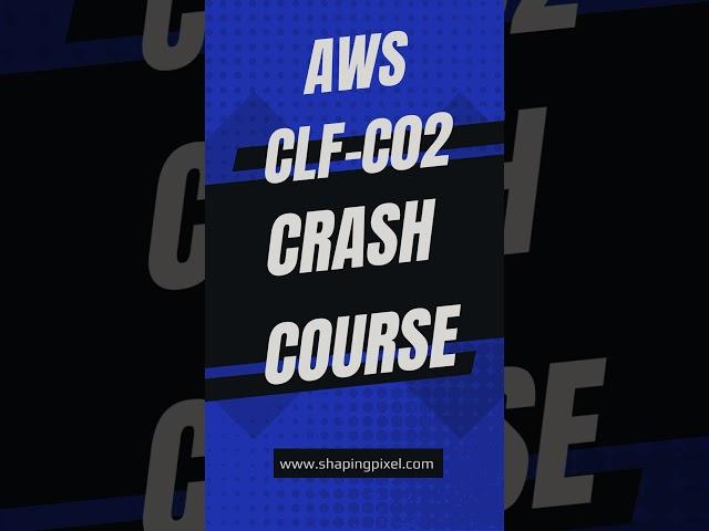 AWS CLF-C02 Full Crash Course #aws #education #exam