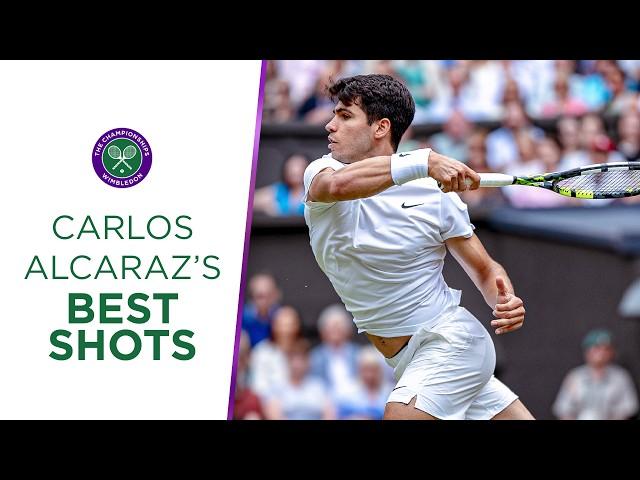 Simply Outrageous! | Carlos Alcaraz's best shots from Wimbledon 2024