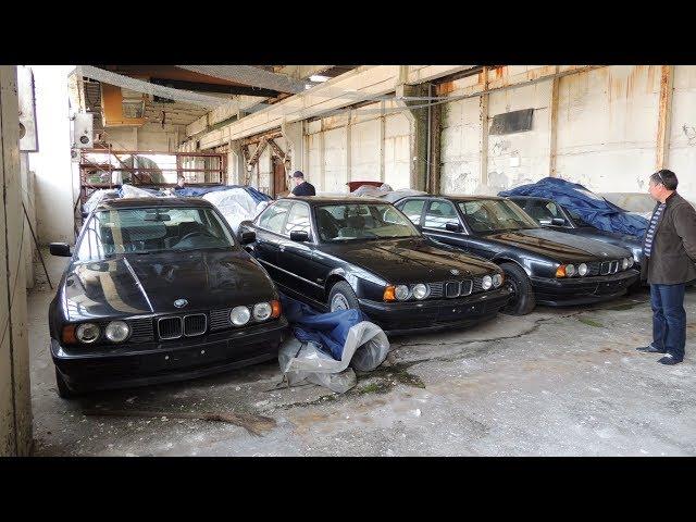 НАЙДЕН ЗАБРОШЕННЫЙ СКЛАД С 11 НОВЫМИ BMW E34!