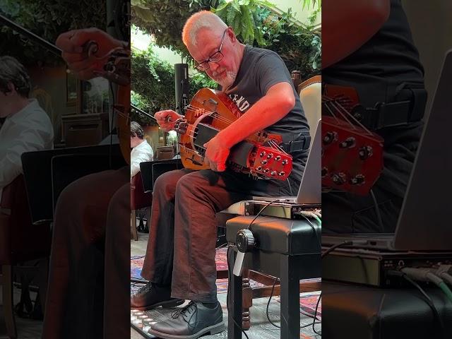 Dark Oriental Improvisation With Sitar #shorts #hurdygurdy  #violin #medievalmusic #folkinstrument