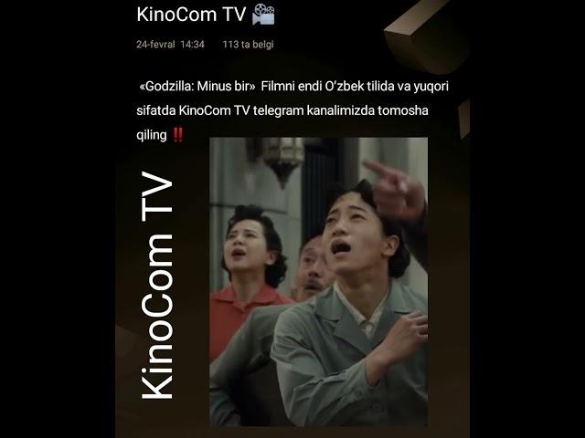 Bir biridan qiziqarli filmlar faqat KinoCom TV telegram kanalimizda tomosha qiling