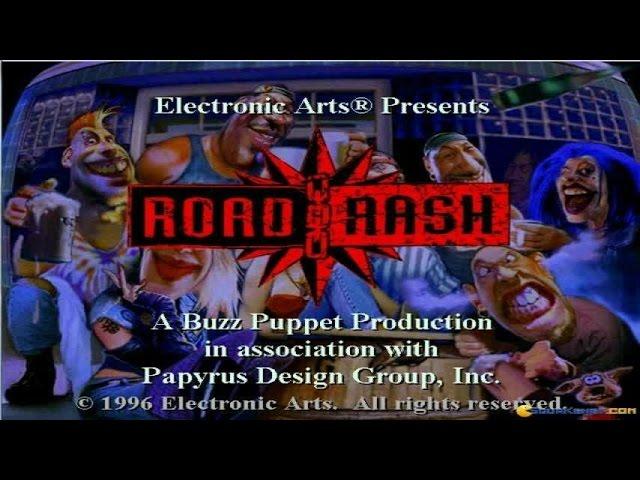 Road Rash gameplay (PC Game, 1994)