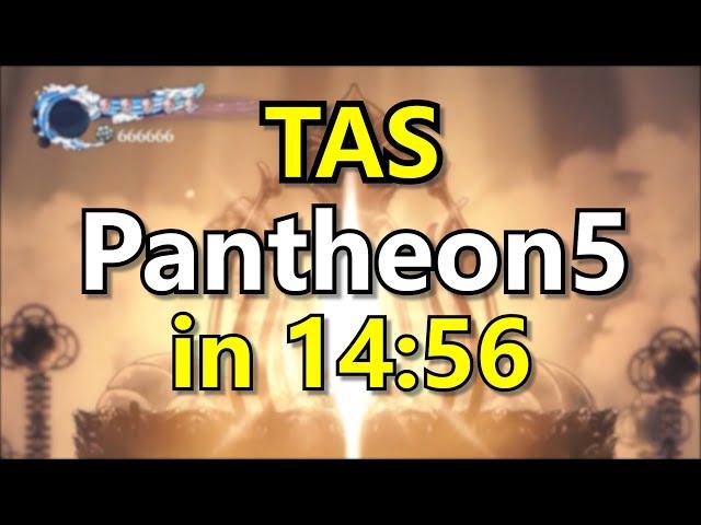 [TAS] Hollow Knight: Pantheon of Hollownest Real Time in 14:56