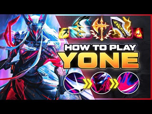 HOW TO PLAY YONE SEASON 14 | Build & Runes | Season 14 Yone guide | League of Legends