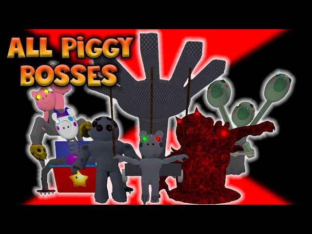 ROBLOX PIGGY ALL BOSS CHAPTER 12 IDEAS (Custom Character Showcase)| Piggy Roblox