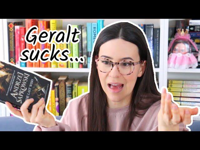 I tried reading The Witcher… || One Week One Shelf Reading Vlog