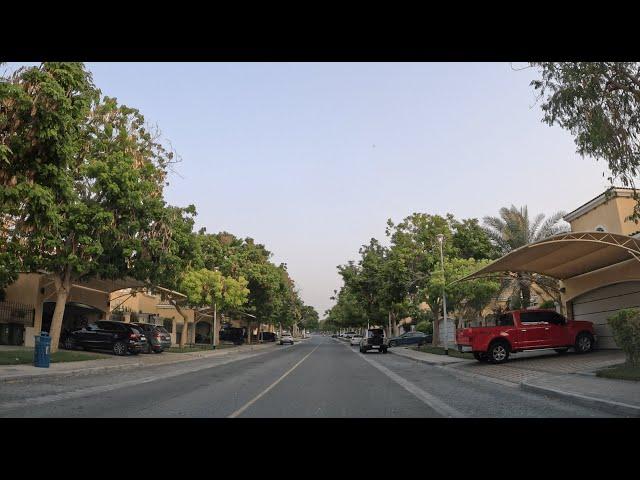 4K | Dubai | Jumeriah Park Villas | Day Drive | UAE