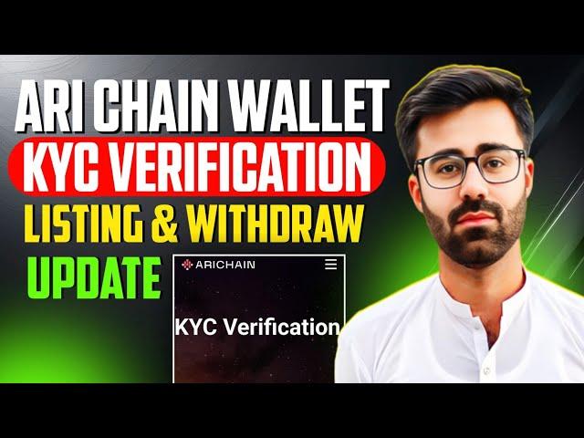 Ari Chain Wallet KYC Verification || Ari Wallet Airdrop Withdraw Update