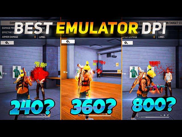 FREE FIRE DPI SETTINGS  | BEST EMULATOR DPI FOR FREE FIRE