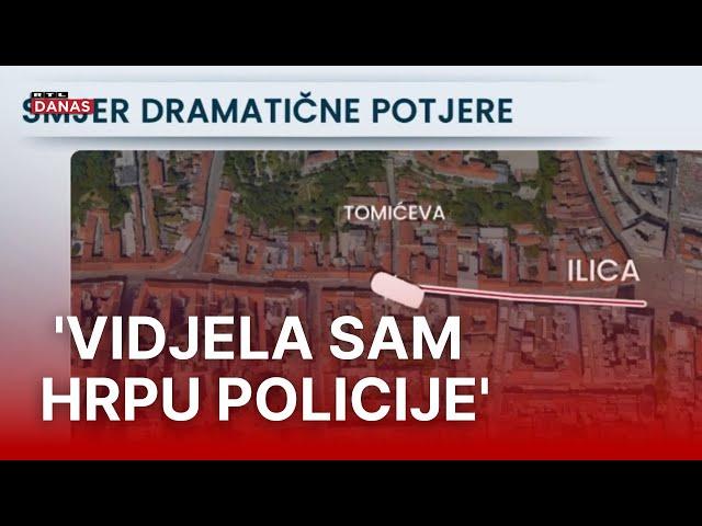 Uži centar Zagreba pod blokadom. Stanari svjedočili dramatičnoj potjeri | RTL Danas