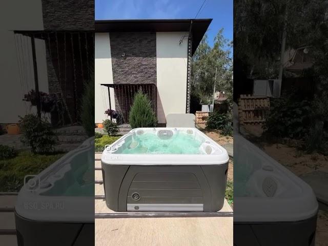 Спа бассейн Hydropool 4500 #спабассейн #джакузи #здоровье #зимнийбассейн #релакс