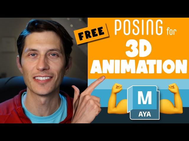 Free 3D Animation Course: Master Posing for Animators in Maya or Blender