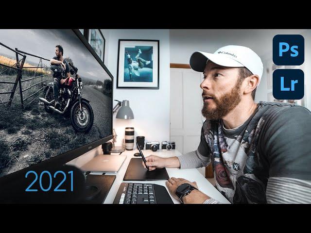 How I Edit Photos in Lightroom & Photoshop 2021 (Complete tutorial)