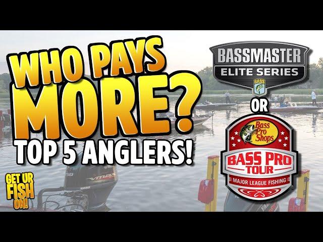 Which Bass Fishing Organization Has BEST 5 Angler Tournament Earnings